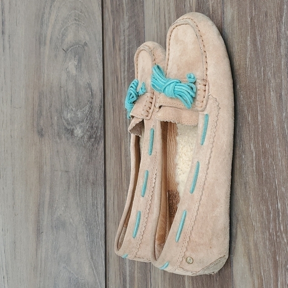 Ugg Australia Meena Women Moc Slip on Slippers shoes sz 8 - Picture 3 of 14